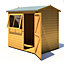 7 x 5 (2.13m x 1.52m) - Reverse Apex Wooden Garden Shed - Door On Right Hand Side
