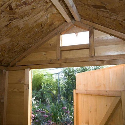 7 x 5 Deluxe Security Tongue And Groove Shed (12mm Tongue And Groove Floor)