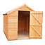 7 x 5 Shed Value Overlap - Apex Wooden Garden Shed - 2 Windows - Single Door - 7ft x 5ft (2.05m x 1.62m) 7x5