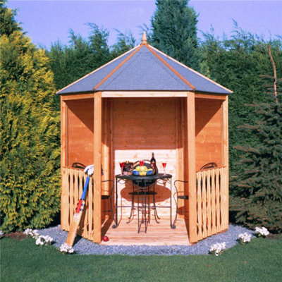 7 x 6 Pressure Treated Wooden Gazebo