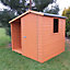 7 x 6 Tongue and Groove Apex Shed With Log Store