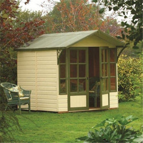 7 x 7 Apex Summerhouse (12mm Tongue and Groove Floor and Roof)