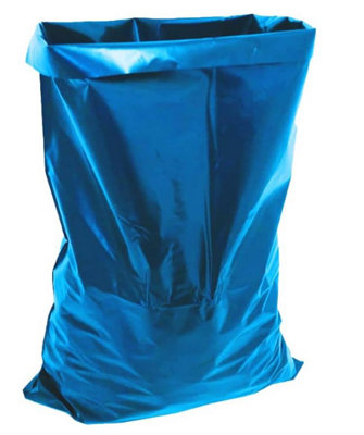7 x BLUE Builder Bags EXTRA STRONG Rubble Sacks - 20" x 30"