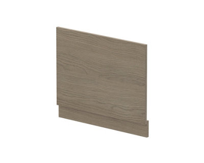 700mm Bath MFC End Panel & Plinth - Woodgrain Solace Oak