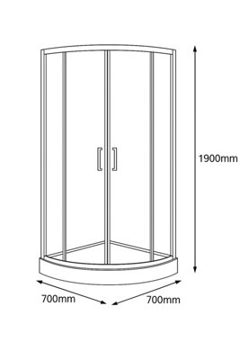Black Quadrant Shower Tray 800 X 800 At Rachel Edith Blog - View #10