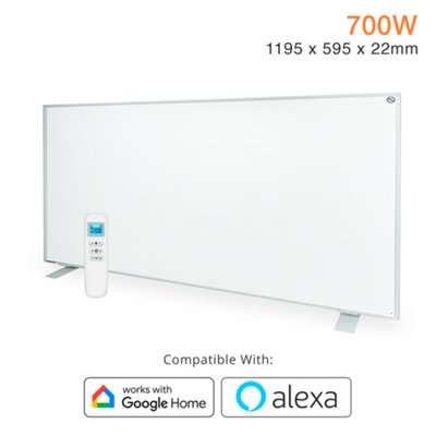 700W Portable Remote Controllable & WiFi Electric Infrared panel