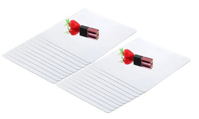 High Definition Acrylic Mirror Sticker 20Pcs from B&Q