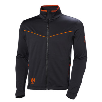 Helly Hansen Workwear Chelsea Evolution Stretch Midlayler (Black)  (Medium) from B&Q