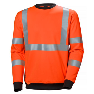 Helly Hansen Workwear Addvis Sweatshirt (Orange)  (Xxxx Large) from B&Q