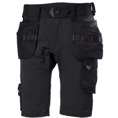 Helly Hansen Workwear Chelsea Evolution Construction Shorts (Black)  (C54) from B&Q