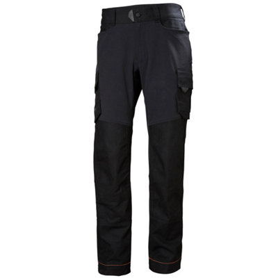 Helly Hansen Workwear Chelsea Evolution Service Pant (Black)  (C54) from B&Q