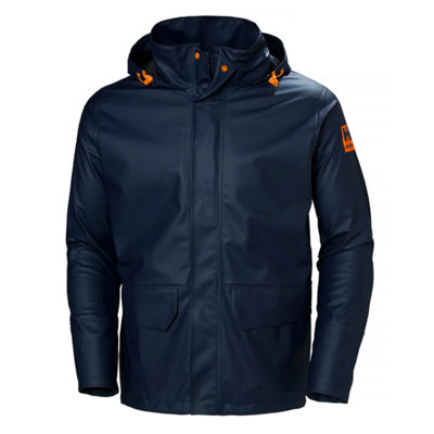 Helly Hansen Workwear Gale Rain Jacket (Navy) ) Small