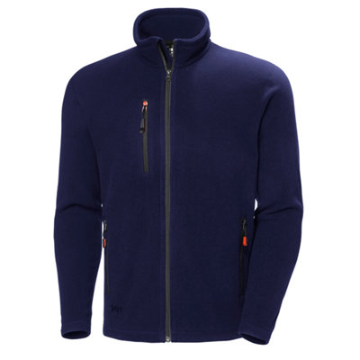 B&Q -  Workwear Oxford Fleece Jacket (Navy)  (Xx Large)