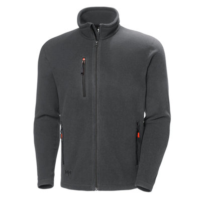 Helly Hansen Workwear Oxford Fleece Jacket (Grey)  (Medium) from B&Q