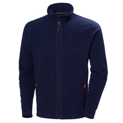Helly Hansen Workwear Oxford Light Fleece Jacket (Navy)  (Medium) from B&Q