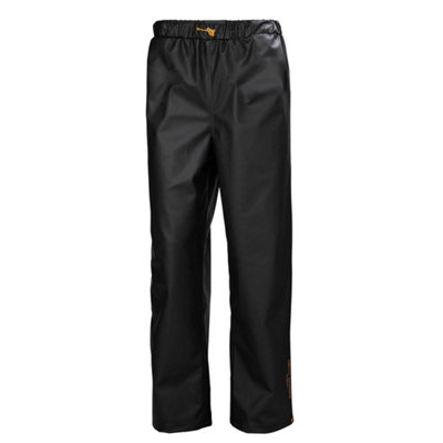 B&Q -  Workwear Gale Rain Pant (Black)  (Large)