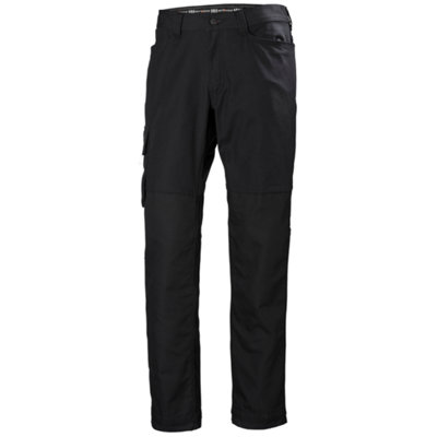 Helly Hansen Workwear Oxford Service Pant (Black)  (C54) from B&Q