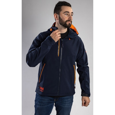 B&Q - Helly HansenChelsea Evolution Hooded SoftsBlueHoodieXl