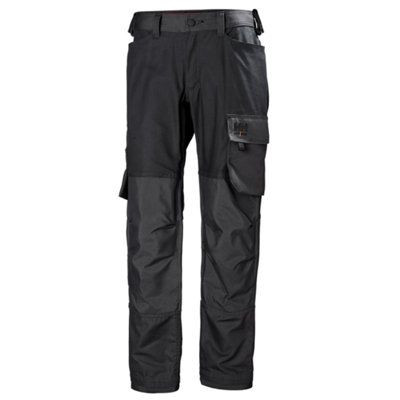 Helly Hansen Workwear Oxford Work Pant (Black)  (D124) from B&Q