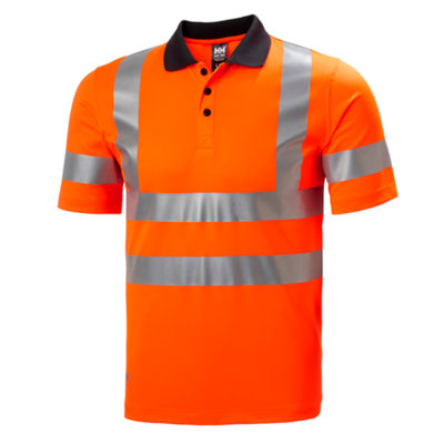 Helly Hansen Workwear Addvis Polo Shirt (Orange)  (X Large) from B&Q