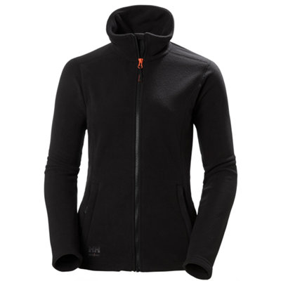 B&Q -  Workwear Womens Luna Fleece Jacket (Black)  (X Large)