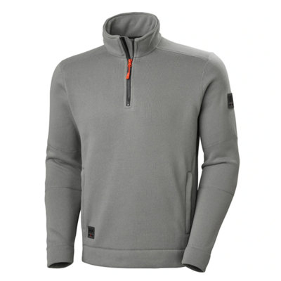B&Q -  Workwear Kensington Halfzip Knit Fleece (Grey)  (Xxx Large)