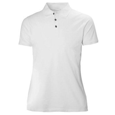 Helly Hansen Workwear Womens Manchester Polo Shirt (White)  (Large) from B&Q