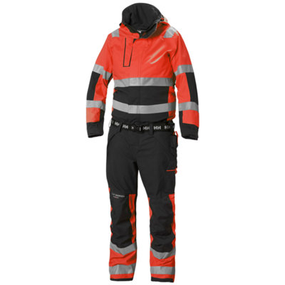Helly Hansen Workwear Alna 2.0 Shell Suit (Red/black)  (C56) from B&Q