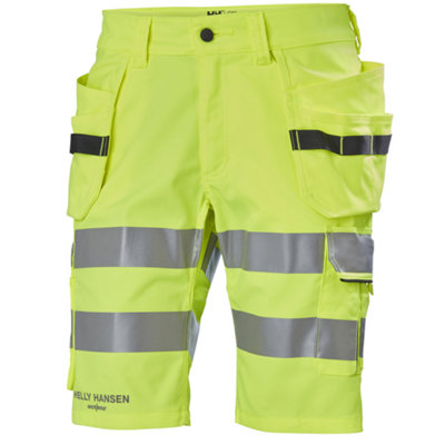 Helly Hansen Workwear Alna 2.0 Construction Shorts (Yellow/black)  (C46) from B&Q