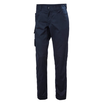 Helly Hansen Workwear Manchester Service Pant (Navy)  (C52) from B&Q