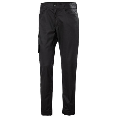 Helly Hansen Workwear Manchester Service Pant (Black)  (D104) from B&Q