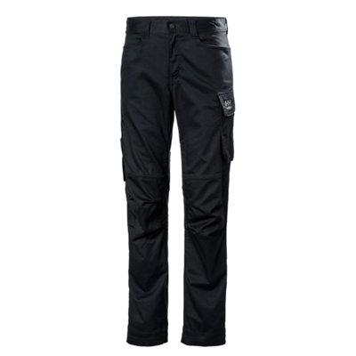 Helly Hansen Workwear Womens Luna Light Work Pant (Black)  (C46) from B&Q