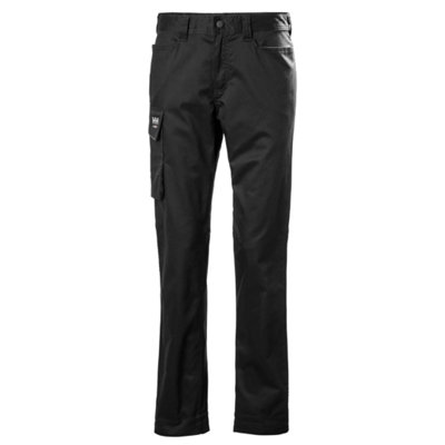 Helly Hansen Workwear Womens Luna Light Service Pant (Black)  (C34) from B&Q