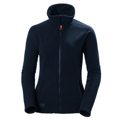 Helly Hansen Workwear Womens Luna Fleece Jacket (Navy) ) Large