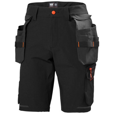 Helly Hansen Workwear Kensington Construction Shorts (Black)  (C50) from B&Q