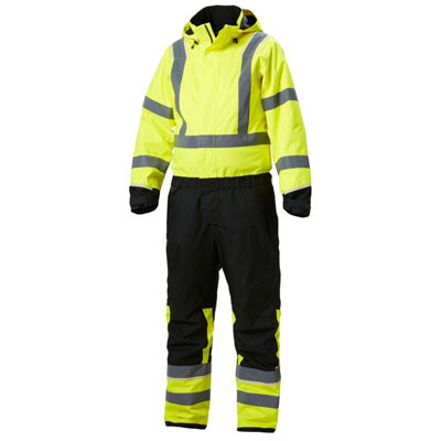 B&Q -  Workwear Uc-Me Winter Suit (Hi Vis Yellow/ebony)  (Xxxx Large)