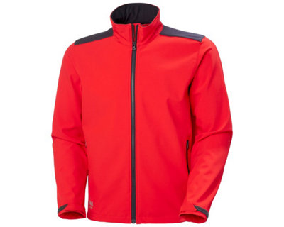 Helly Hansen Workwear Manchester 2.0 Softs Jacket (Alert Red/ebony)  (Xxxx Large) from B&Q