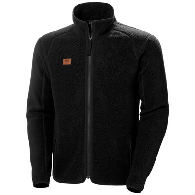 B&Q -  Workwear Heritage Pile Jacket (Black)  (Medium)