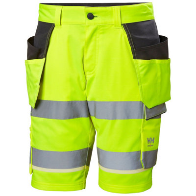 Helly Hansen Workwear Uc-Me Construction Shorts (Yellow/Ebony) (C48) Yellow