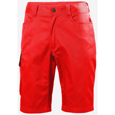 Helly Hansen Workwear Manchester Shorts (Alert Red/ebony)  (C62) from B&Q