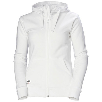 Helly Hansen Workwear W Classic Zip Hoodie (Small)  (White) from B&Q