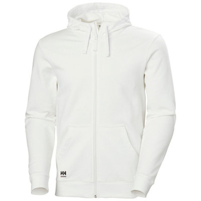 Helly Hansen Workwear Classic Zip Hoodie (White)  (Xxx Large) from B&Q