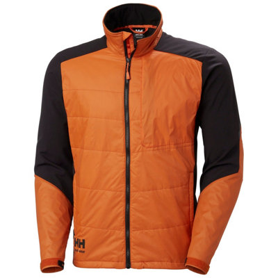 Helly Hansen Workwear Kensington Insulated Jacket (Dark Orange/black)  (Medium) from B&Q