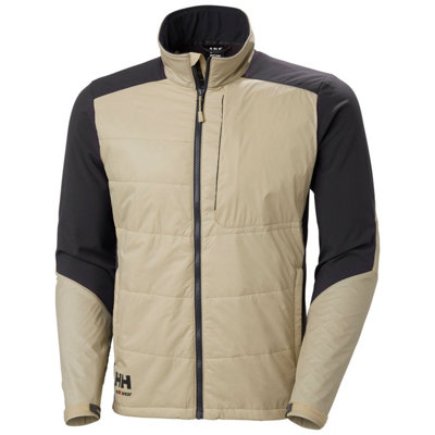 Helly Hansen Workwear Kensington Insulated Jacket (Sand/ebony)  (Large) from B&Q