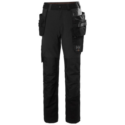 Helly Hansen Workwear W Luna 4X Construction Pant (Black) (C34) Black