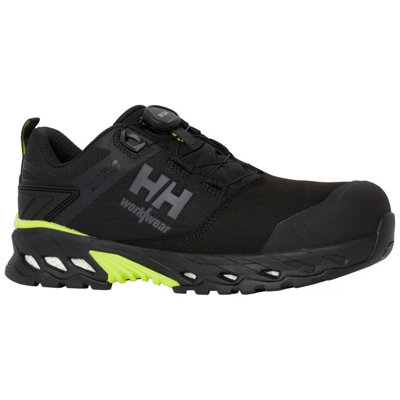 Helly Hansen Workwear Magni Evo Low Boa S7L Ht (Black/dark Lime)  (Eu 39) from B&Q