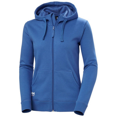 Helly Hansen Workwear W Classic Zip Hoodie (Medium)  (Stone Blue) from B&Q