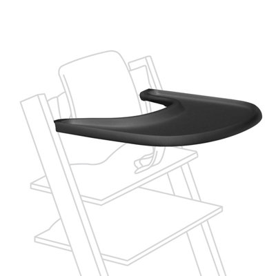 Stokke TrayBlackCompatible With Tripp Trapp Baby SetConvenient To Use & CleanMade Bpa-Free PlasticSuitable For from B&Q