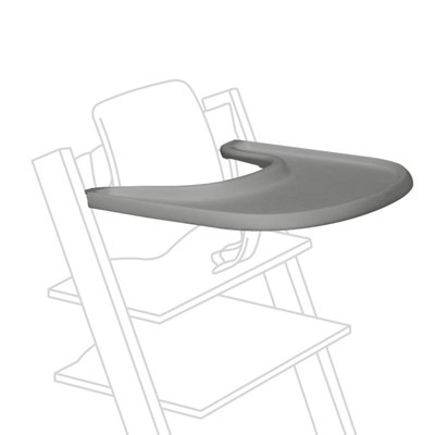 Stokke TrayStorm GreyCompatible With Tripp Trapp Baby SetConvenient To Use & CleanMade Bpa-Free PlasticSuitable For from B&Q