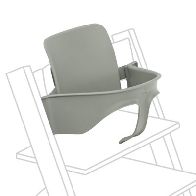 Stokke Tripp Trapp Baby Set 2Glacier GreenFor Ages 6-36 MonthsConvert Chairs Produced After May 2003 Into A Comfortable from B&Q